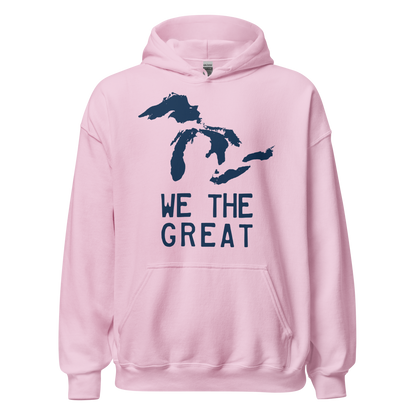 Great Lakes 'We the Great' Hoodie (Navy) | Unisex Standard