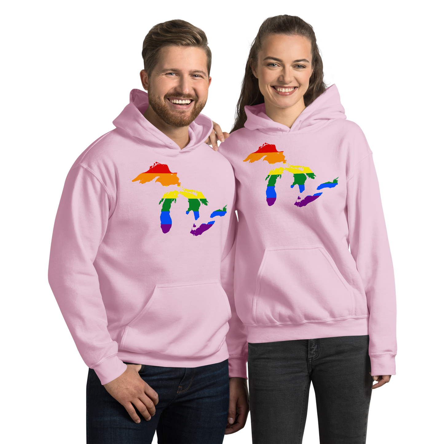 Great Lakes Hoodie (Rainbow Pride Edition) | Unisex Standard