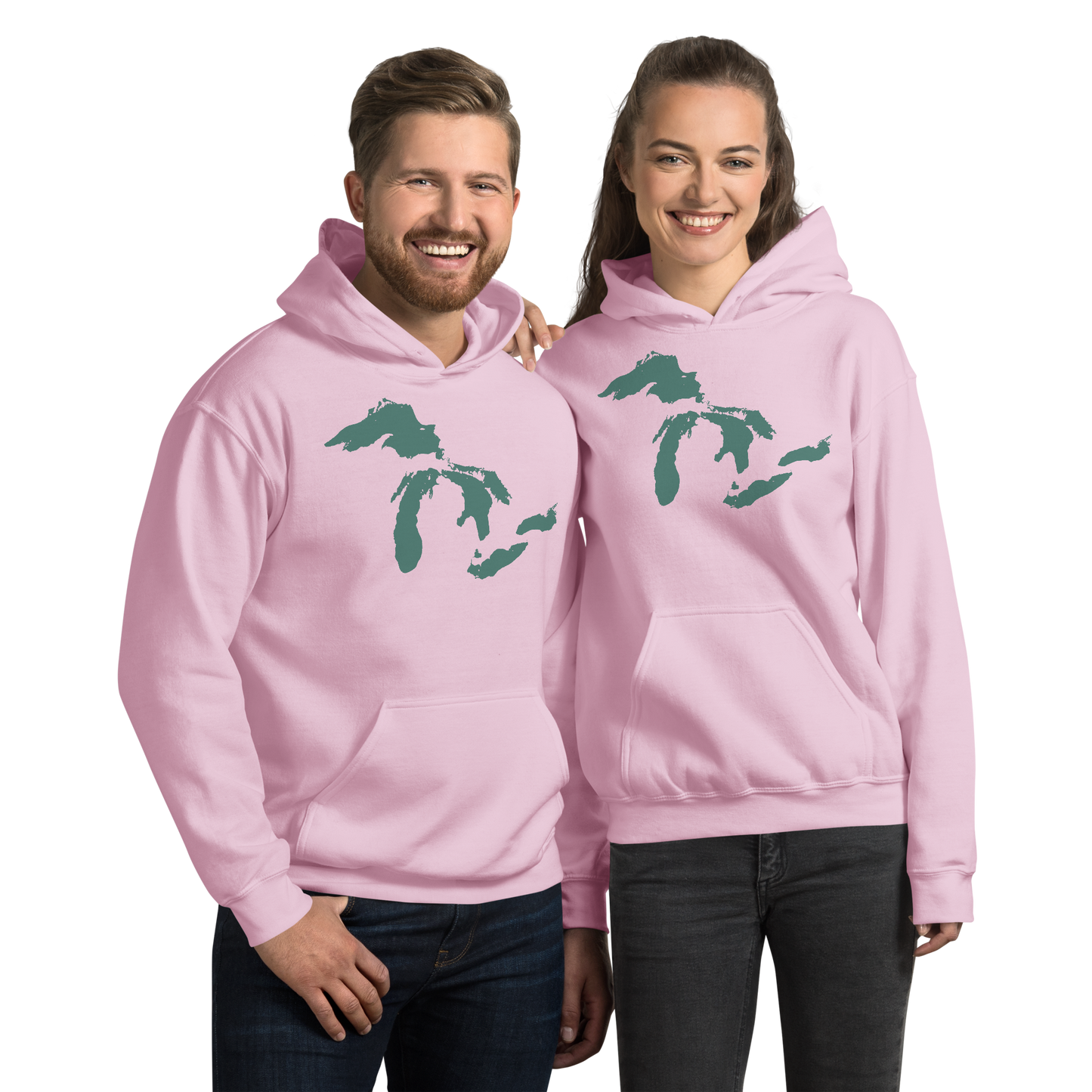 Great Lakes Hoodie (Copper Green) | Unisex Standard