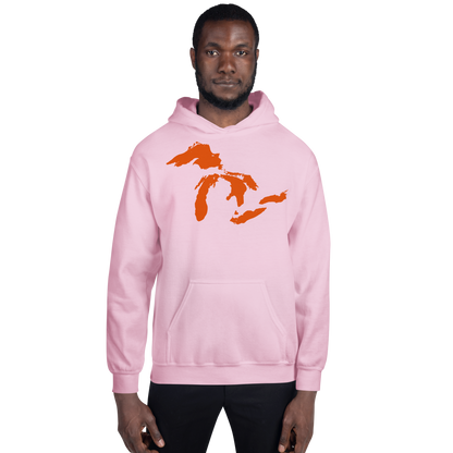 Great Lakes Hoodie (Maple Leaf Orange) | Unisex Standard