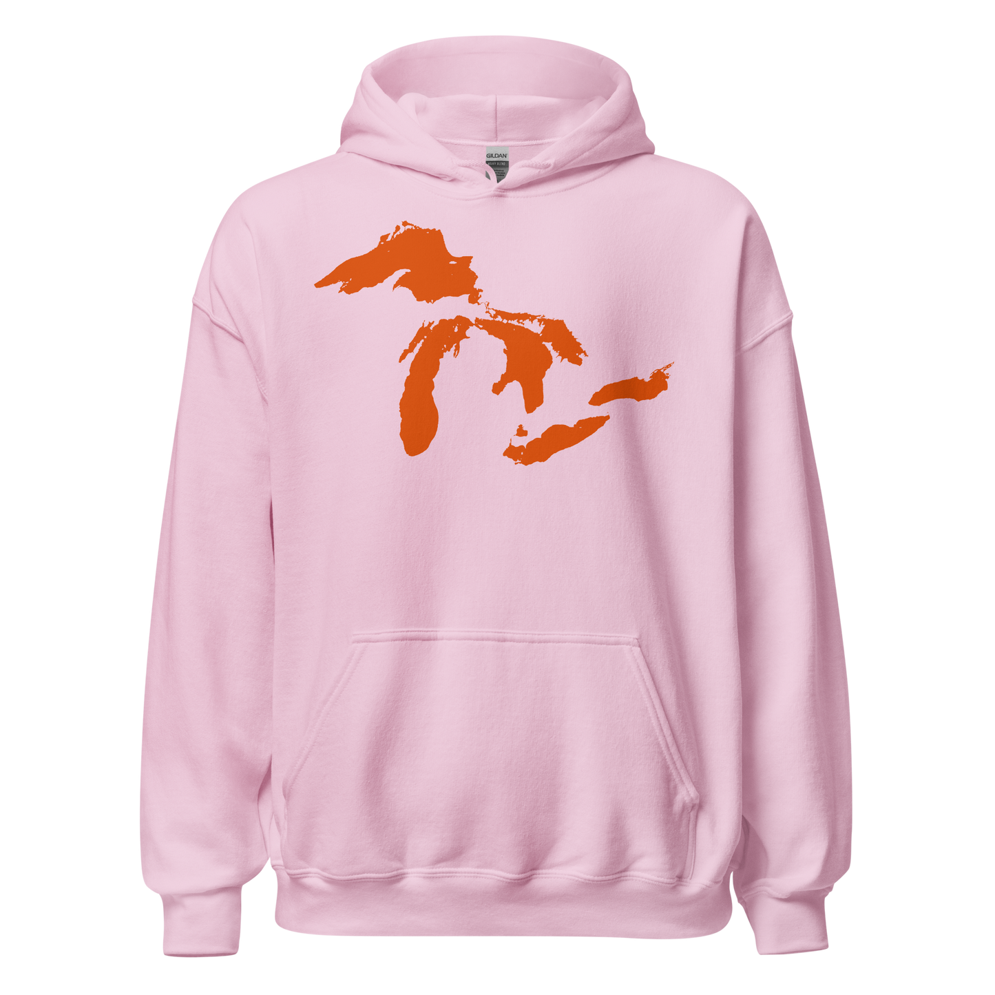 Great Lakes Hoodie (Maple Leaf Orange) | Unisex Standard