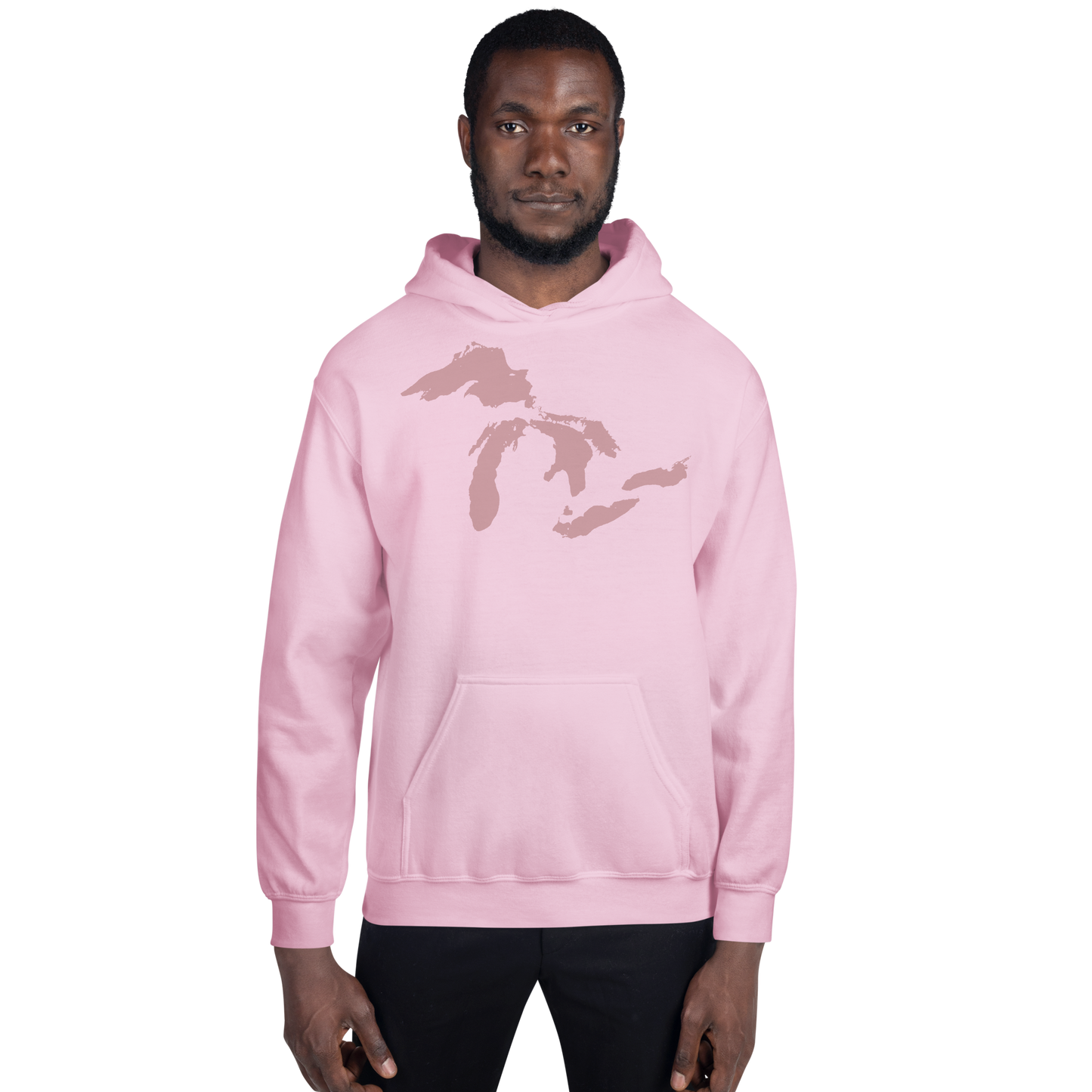 Great Lakes Hoodie (Cherry Blossom Pink) | Unisex Standard