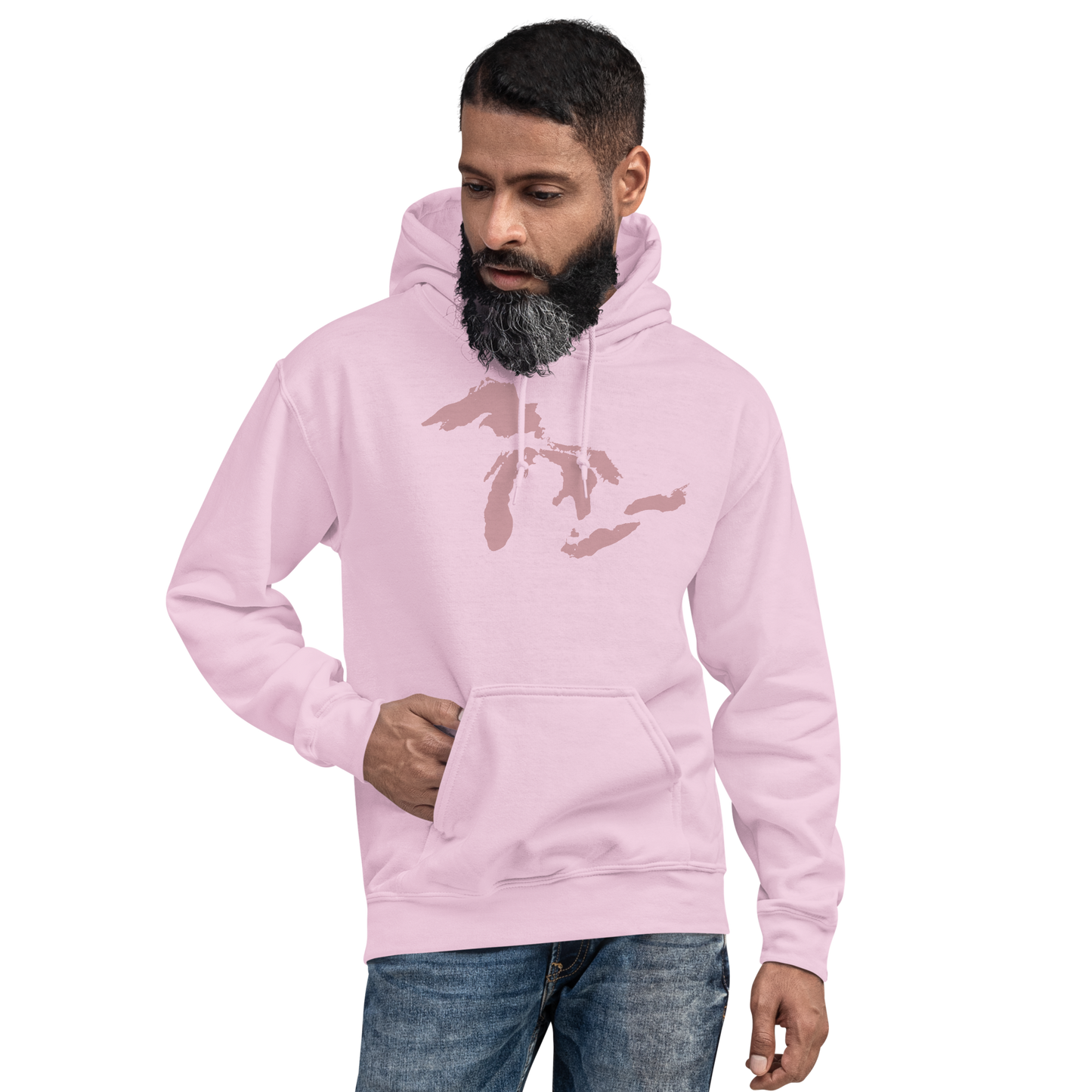 Great Lakes Hoodie (Cherry Blossom Pink) | Unisex Standard