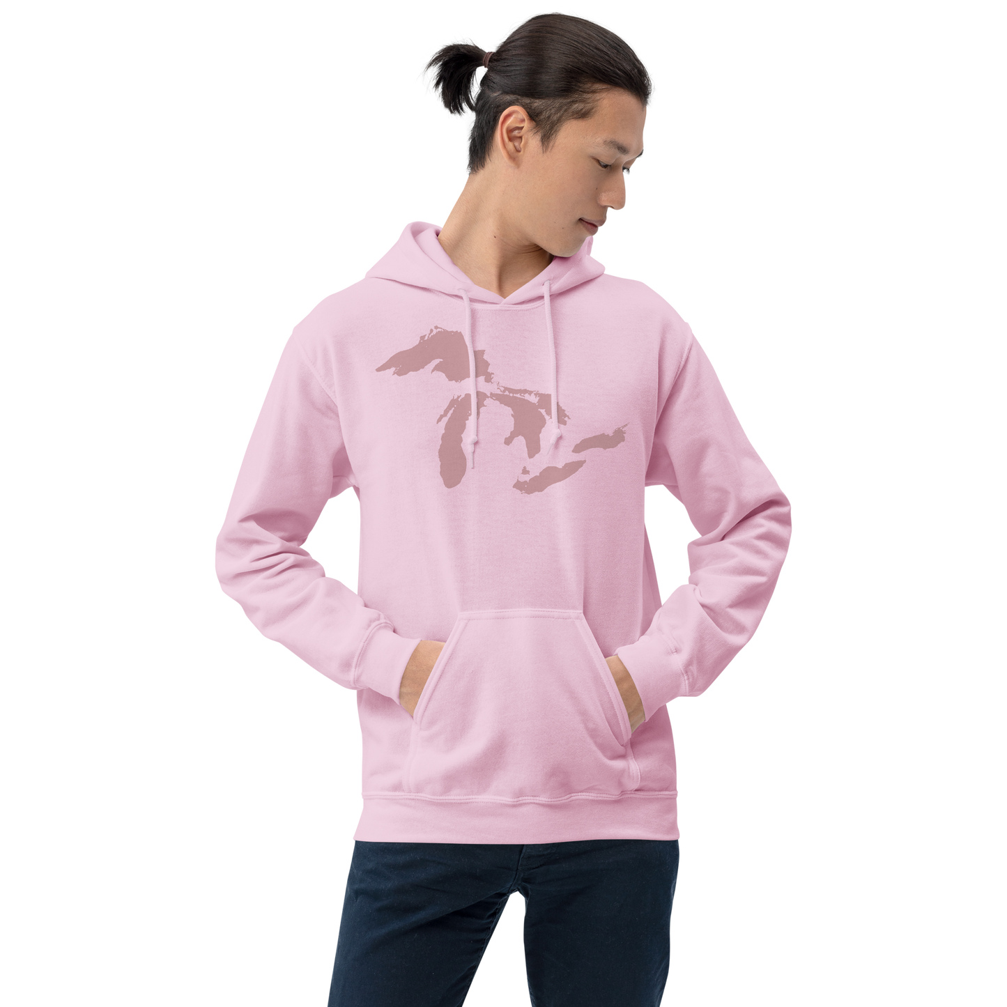 Great Lakes Hoodie (Cherry Blossom Pink) | Unisex Standard