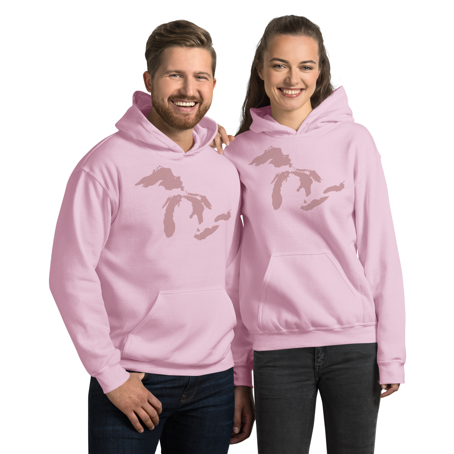 Great Lakes Hoodie (Cherry Blossom Pink) | Unisex Standard