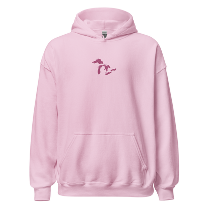 Great Lakes Hoodie (Apple Blossom Pink) | Unisex Standard - Emb.