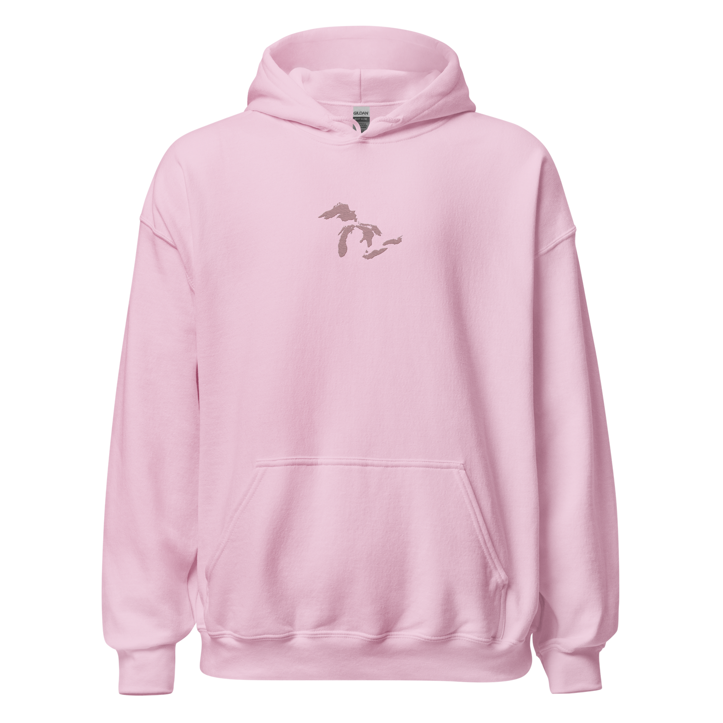 Great Lakes Hoodie (Cherry Blossom Pink) | Unisex Standard - Emb.