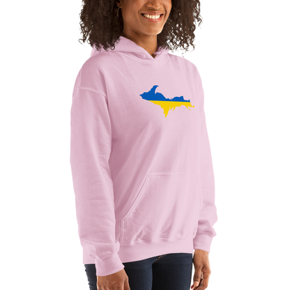 Michigan Upper Peninsula Hoodie (w/ UP Ukraine Outline) | Unisex Standard