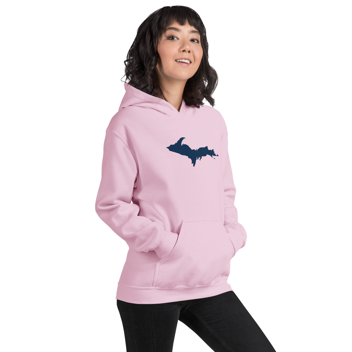 Michigan Upper Peninsula Hoodie (w/ UP Outline) | Unisex Standard