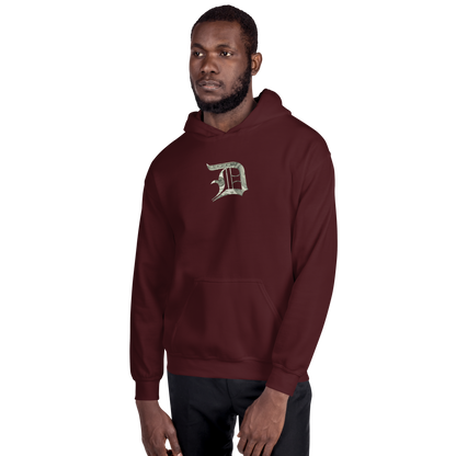 Detroit 'Old English D' Hoodie (Benjamins Edition) | Unisex Standard - Emb.