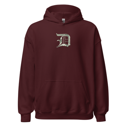 Detroit 'Old English D' Hoodie (Benjamins Edition) | Unisex Standard - Emb.