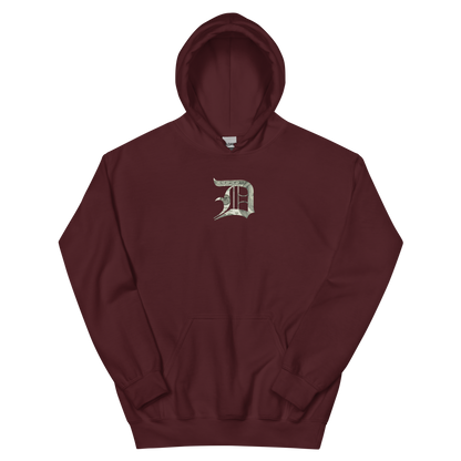 Detroit 'Old English D' Hoodie (Benjamins Edition) | Unisex Standard - Emb.