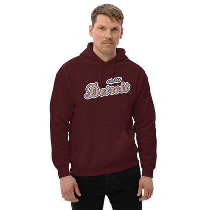 'Detroit EST. 1701' Hoodie (Copper Script Font) | Unisex Standard