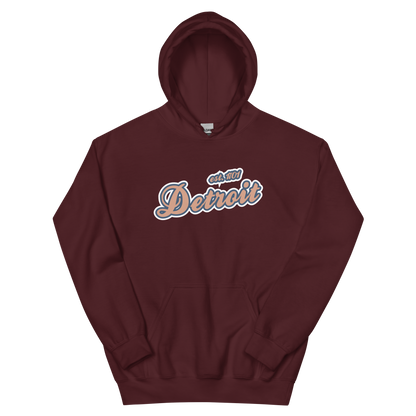 'Detroit EST. 1701' Hoodie (Copper Script Font) | Unisex Standard