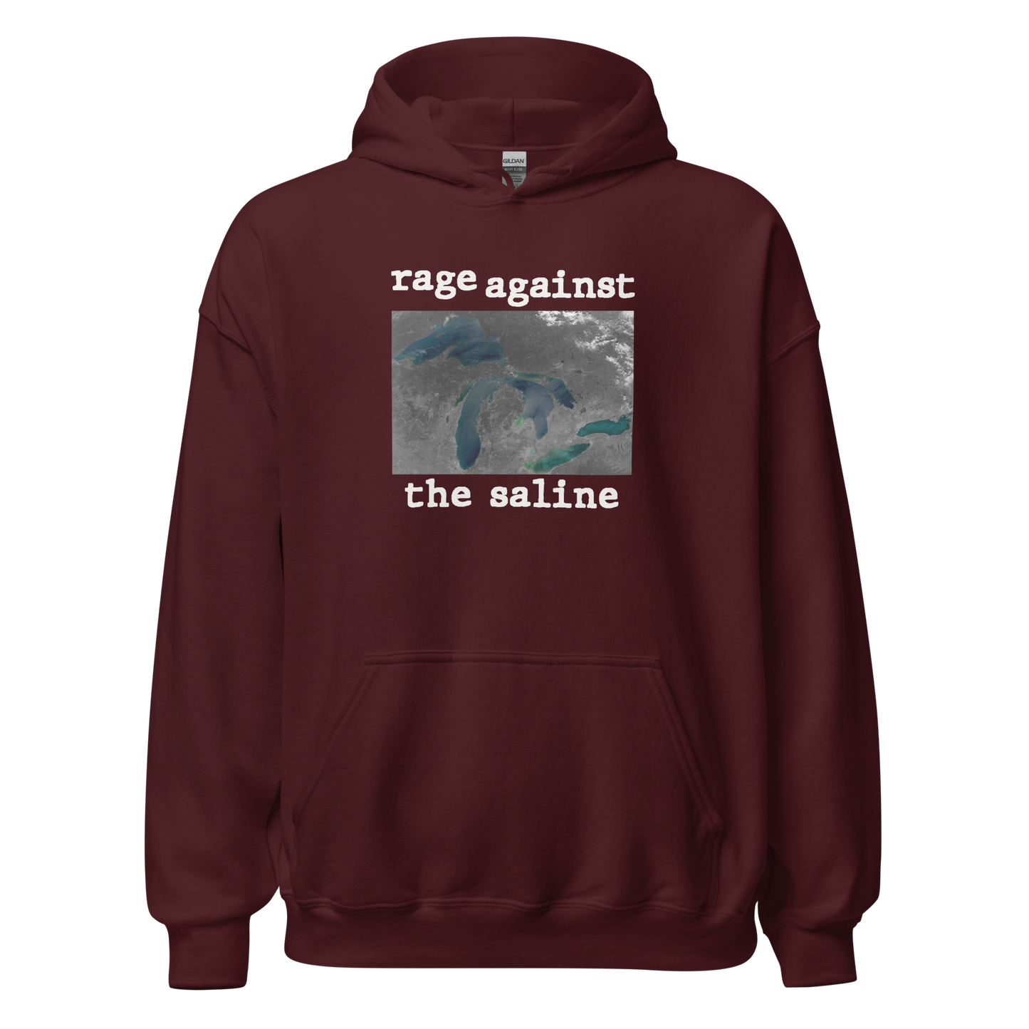 Great Lakes 'Rage Against the Saline' Hoodie | Unisex Standard