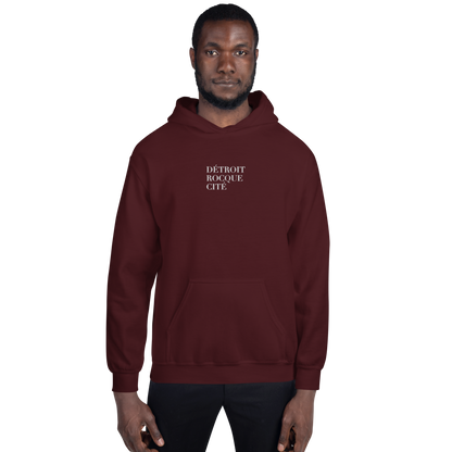 'Détroit Rocque Cité' Hoodie | Unisex Standard - Emb.