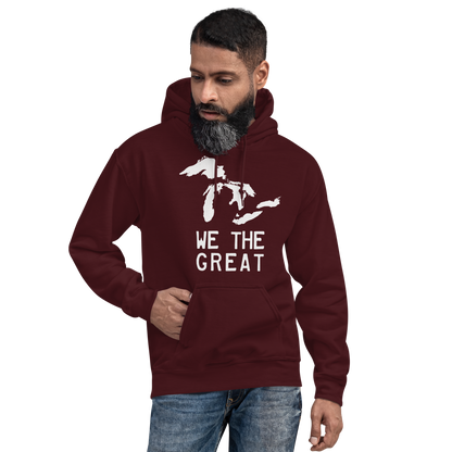 Great Lakes 'We The Great' Hoodie (Birch Bark White) | Unisex Standard