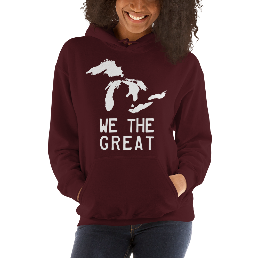 Great Lakes 'We The Great' Hoodie (Birch Bark White) | Unisex Standard