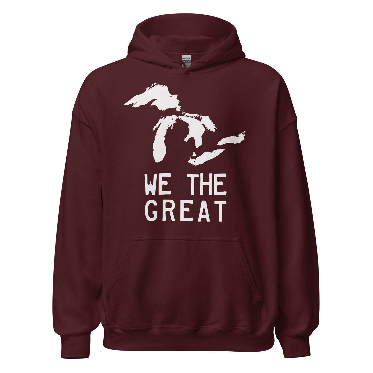 Great Lakes 'We The Great' Hoodie (Birch Bark White) | Unisex Standard