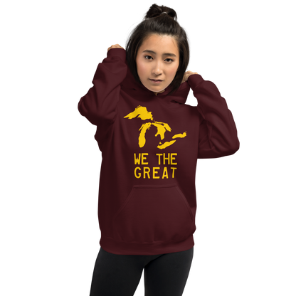 Great Lakes 'We the Great' Hoodie (Gold) | Unisex Standard