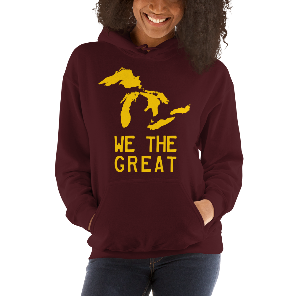 Great Lakes 'We the Great' Hoodie (Gold) | Unisex Standard