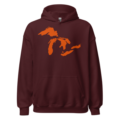 Great Lakes Hoodie (Maple Leaf Orange) | Unisex Standard