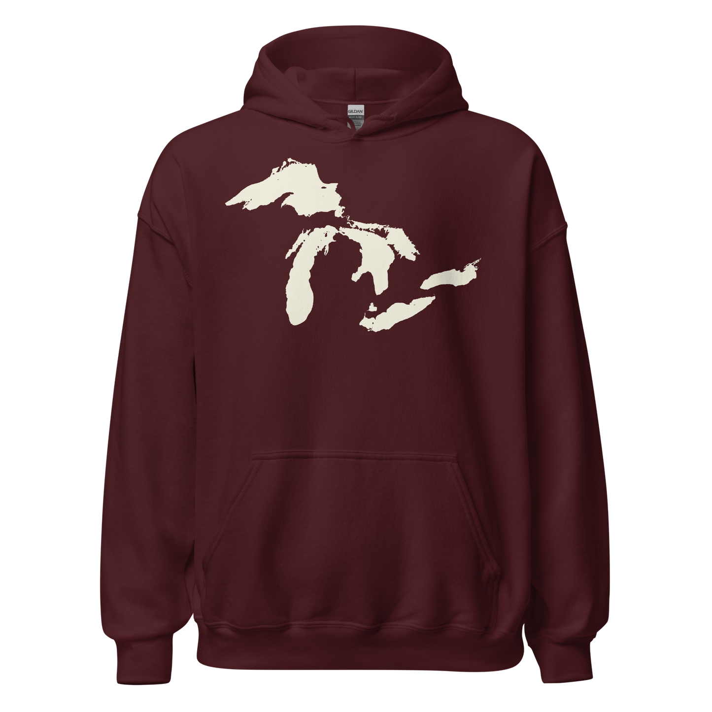 Great Lakes Hoodie (Ivory White) | Unisex Standard