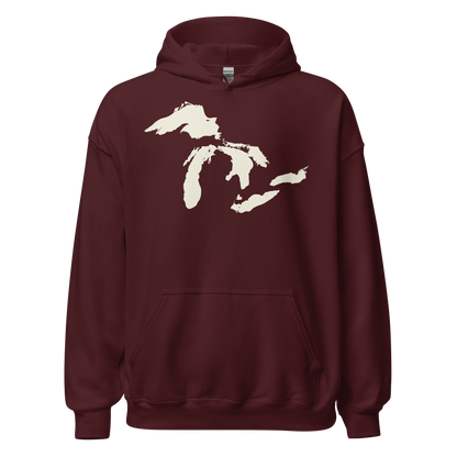 Great Lakes Hoodie (Ivory White) | Unisex Standard