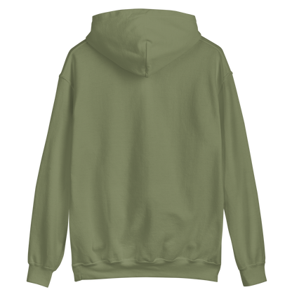 Detroit 'Old English D' Hoodie (Army Green) | Unisex Standard - Emb.