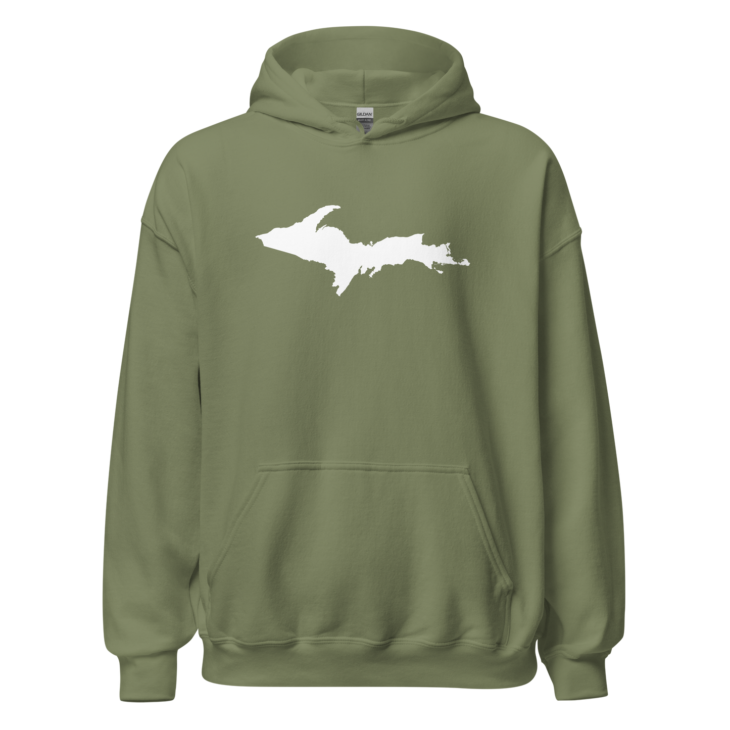 Michigan Upper Peninsula Hoodie (w/ UP Outline) | Unisex Standard