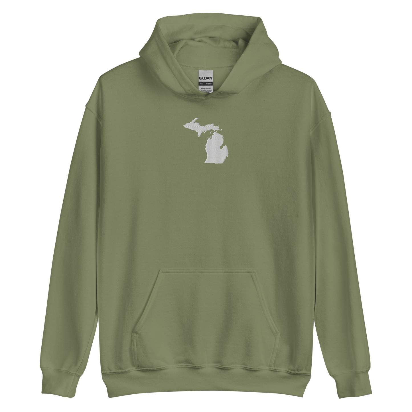 Michigan Hoodie (w/ MI Outline) | Unisex Standard - Emb.