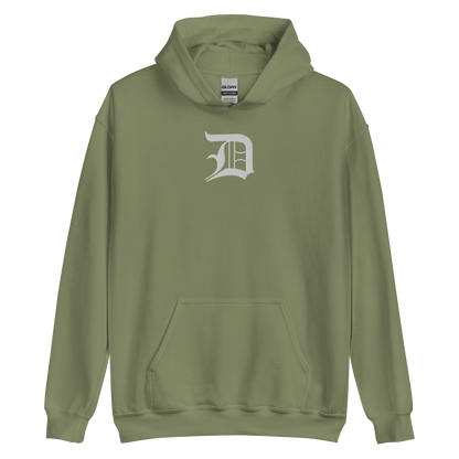 Detroit 'Old English D' Hoodie | Unisex Standard - Emb.