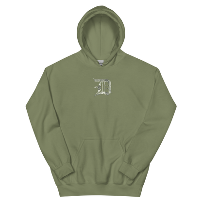 Detroit 'Old English D' Hoodie (Benjamins Edition) | Unisex Standard - Emb.