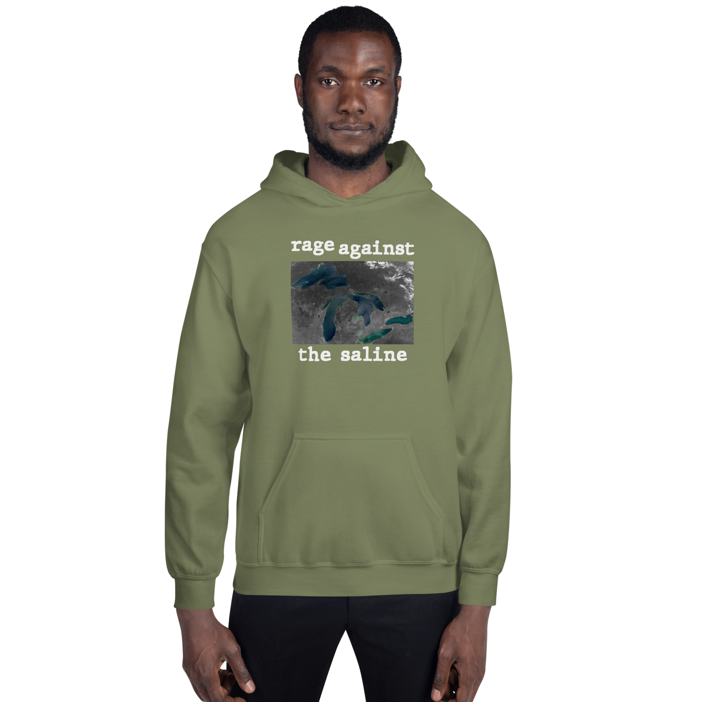 Great Lakes 'Rage Against the Saline' Hoodie | Unisex Standard