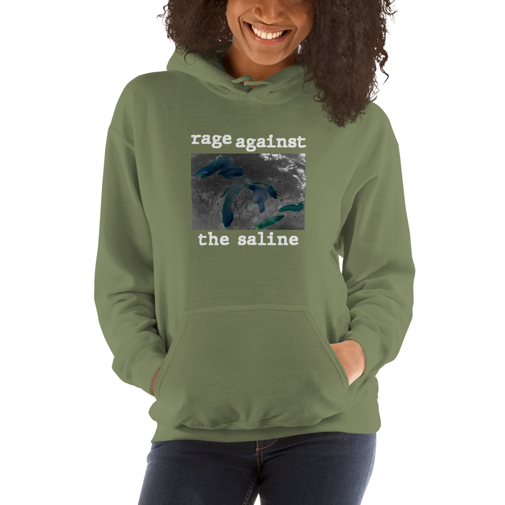 Great Lakes 'Rage Against the Saline' Hoodie | Unisex Standard