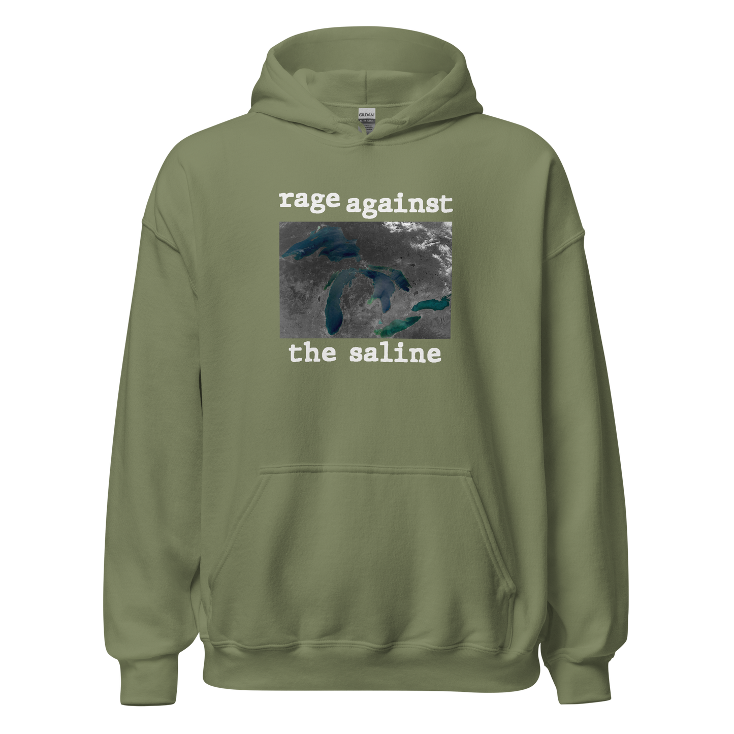 Great Lakes 'Rage Against the Saline' Hoodie | Unisex Standard