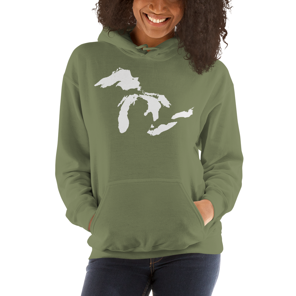 Great Lakes Hoodie (Birch Bark White) | Unisex Standard