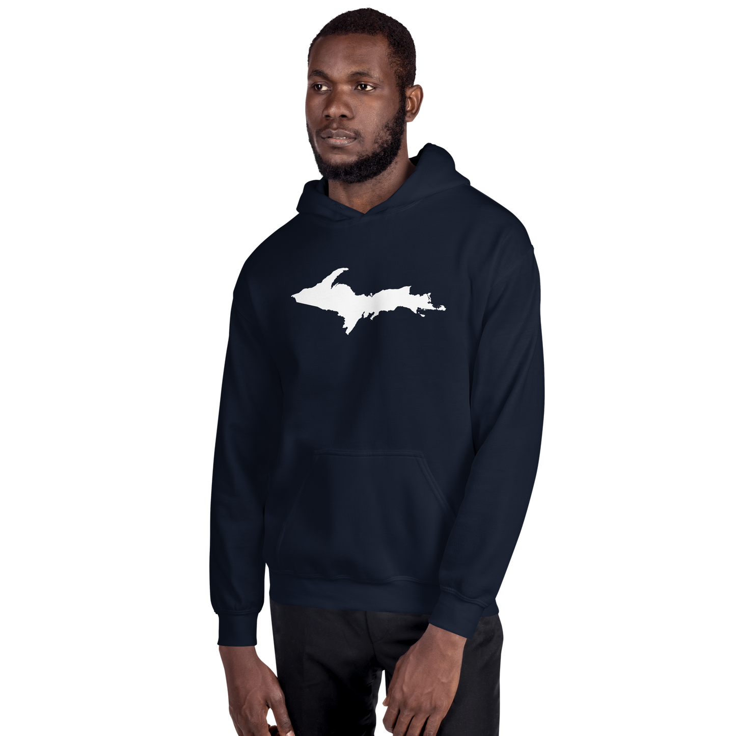 Michigan Upper Peninsula Hoodie (w/ UP Outline) | Unisex Standard