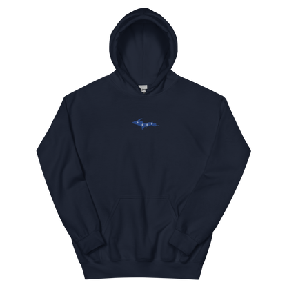 Michigan Upper Peninsula Hoodie (w/ Embroidered UP Quebec Flag Outline) | Unisex Standard