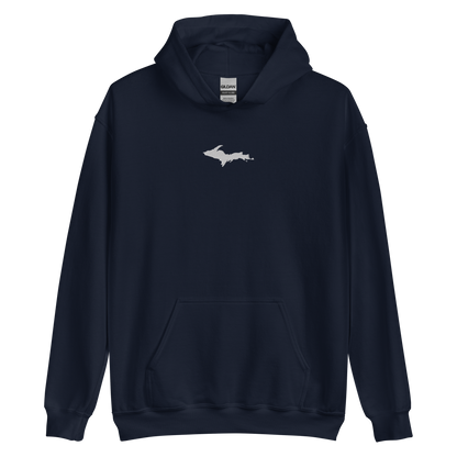 Michigan Upper Peninsula Hoodie (w/ Embroidered UP Outline) | Unisex Standard