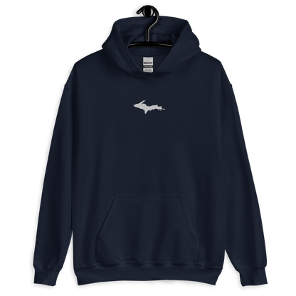 Michigan Upper Peninsula Hoodie (w/ Embroidered UP Outline) | Unisex Standard