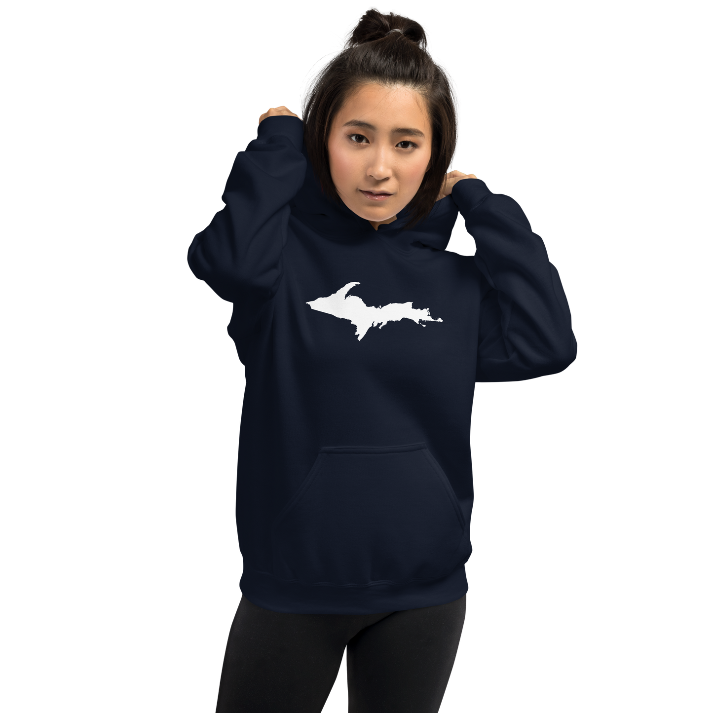 Michigan Upper Peninsula Hoodie (w/ UP Outline) | Unisex Standard