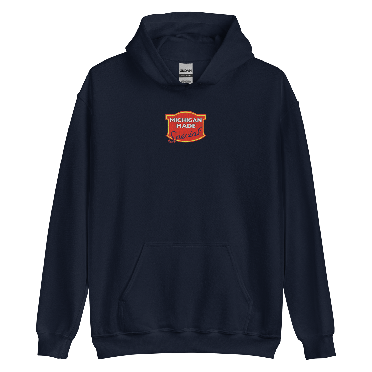 'Michigan Made' Hoodie (Potato Chip Parody) | Unisex Standard - Emb.