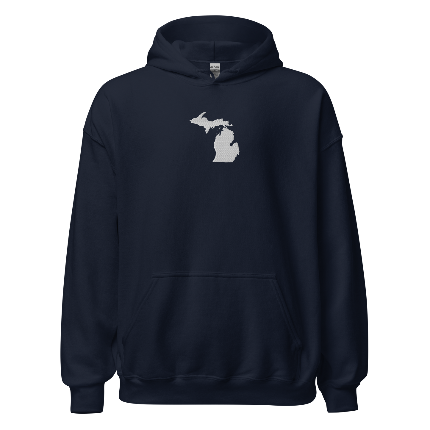 Michigan Hoodie (w/ MI Outline) | Unisex Standard - Emb.