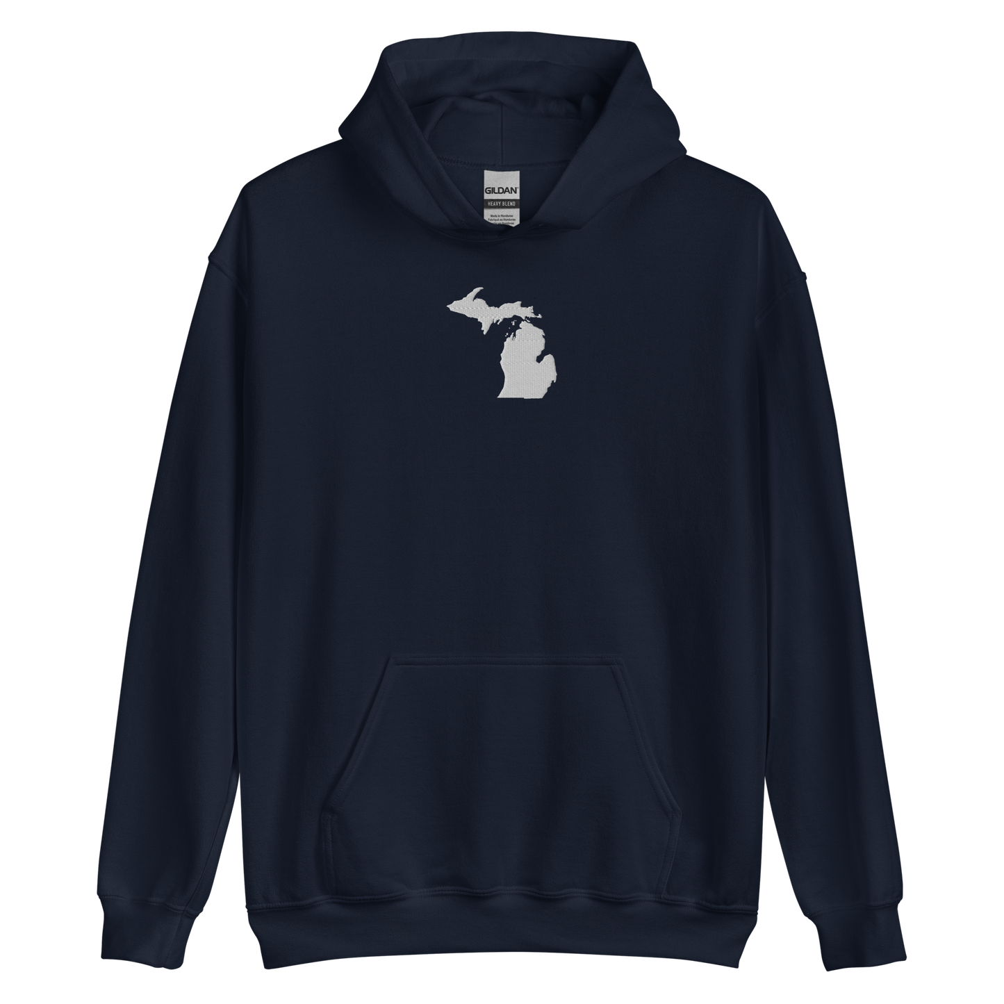 Michigan Hoodie (w/ MI Outline) | Unisex Standard - Emb.