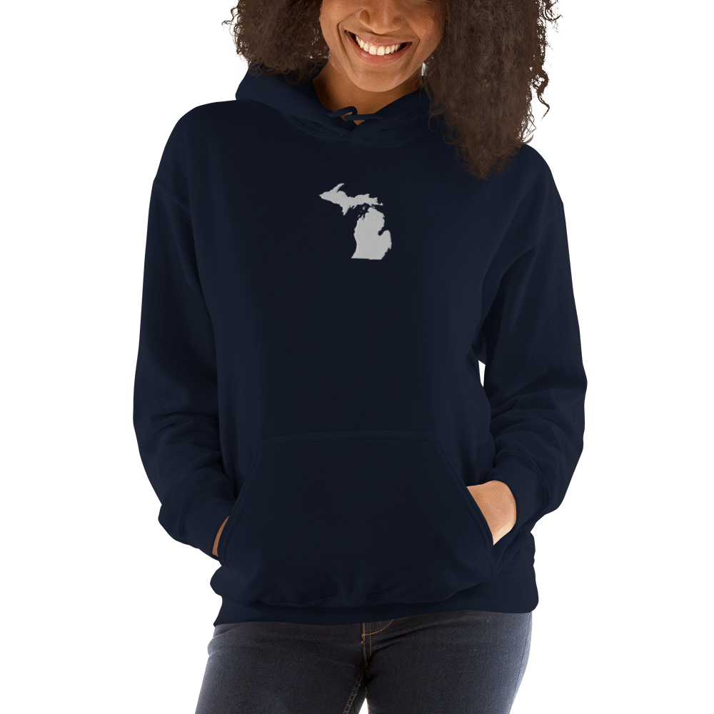 Michigan Hoodie (w/ MI Outline) | Unisex Standard - Emb.