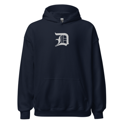 Detroit 'Old English D' Hoodie | Unisex Standard - Emb.