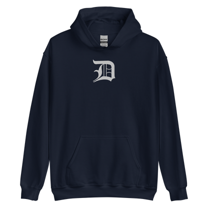 Detroit 'Old English D' Hoodie | Unisex Standard - Emb.