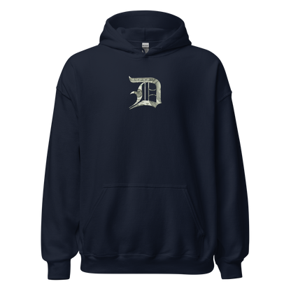 Detroit 'Old English D' Hoodie (Benjamins Edition) | Unisex Standard - Emb.