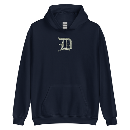 Detroit 'Old English D' Hoodie (Benjamins Edition) | Unisex Standard - Emb.